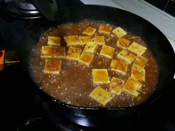 川味麻辣鸡柳烧豆腐