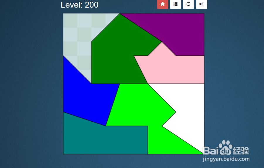 Shape Fill HD的Level：200怎么通过？