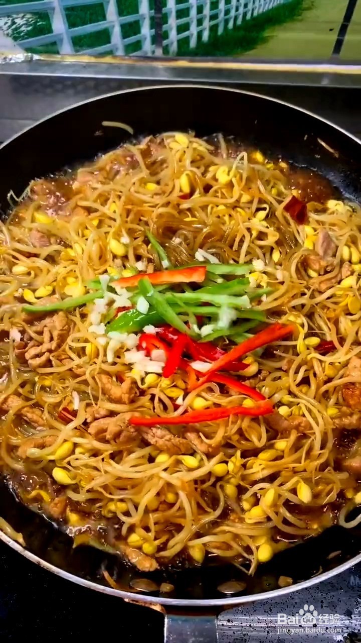 如何制作豆芽烧粉条