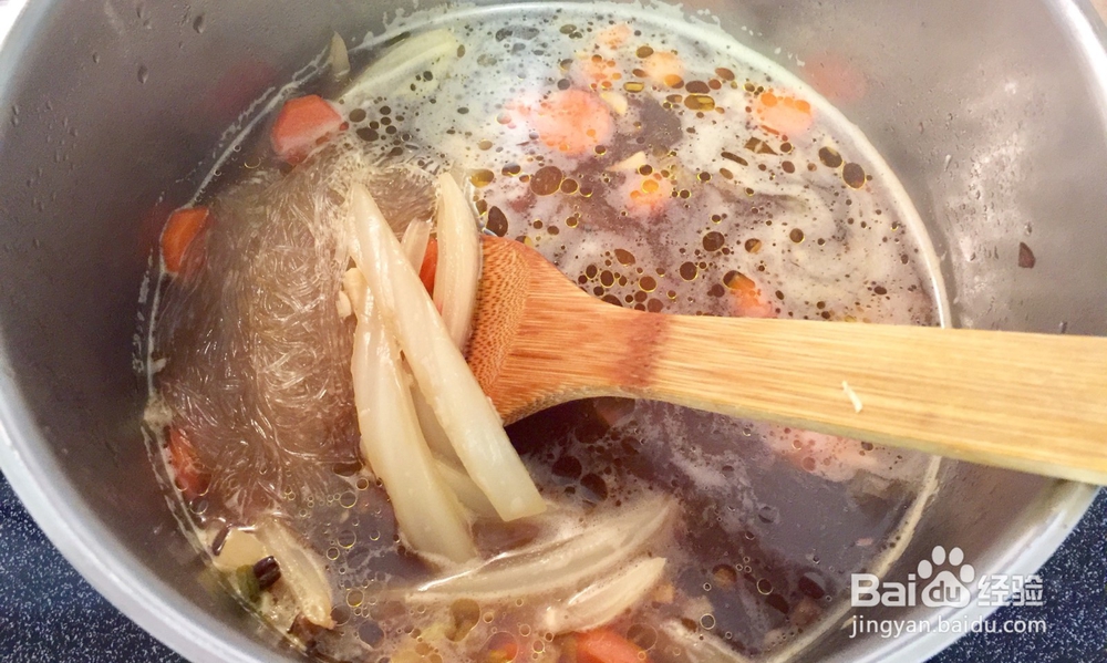 怎么做肉丸蔬菜粉丝汤