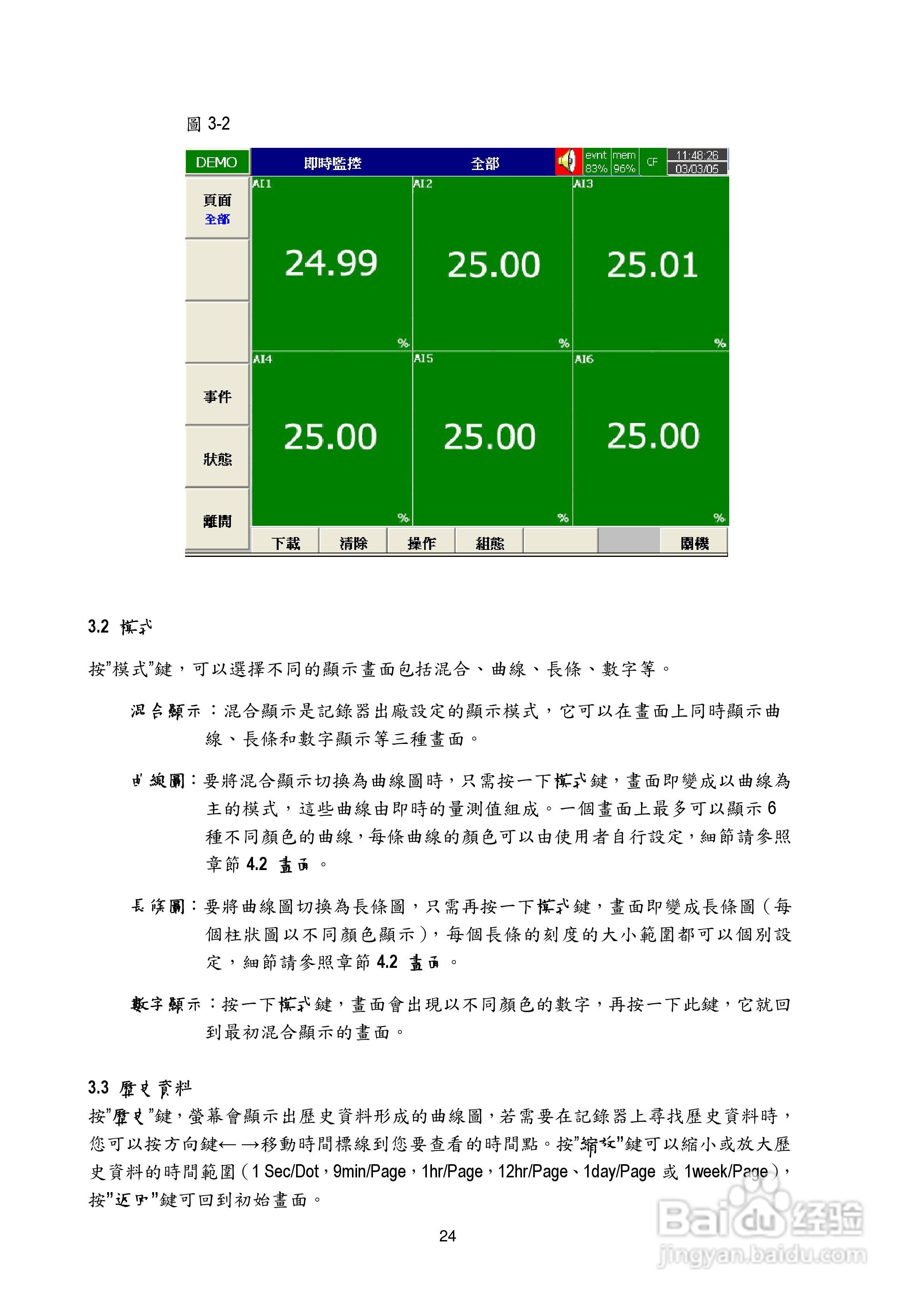 志禾工业AR18记录器操作手册:[3]