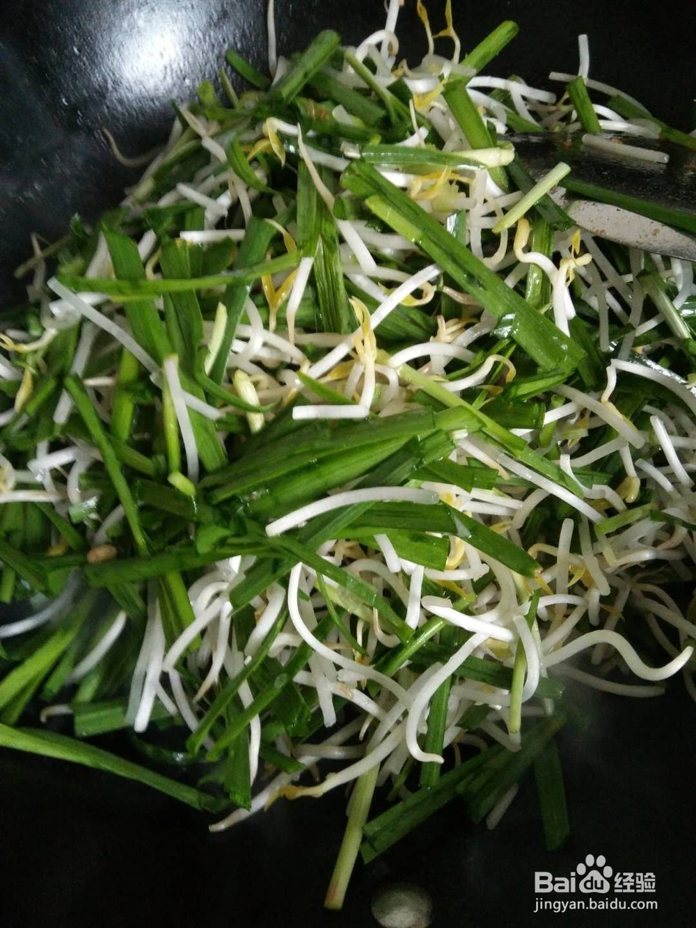 健康饮食——韭菜炒豆芽
