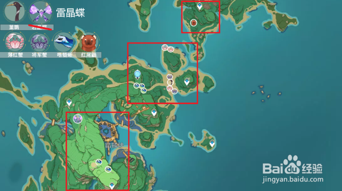 原神小动物分布位置大全