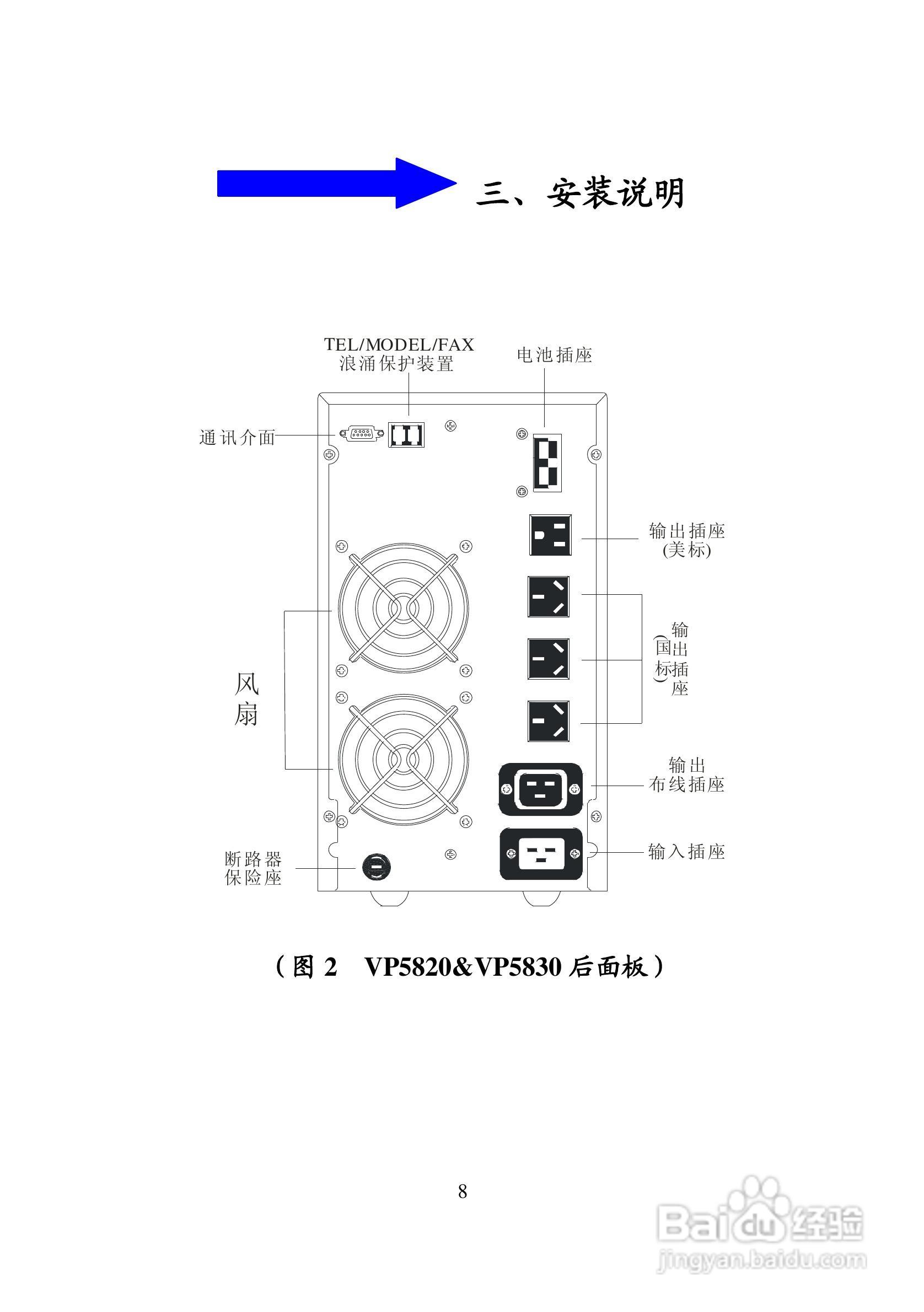 科士达VP5800RM系列逆变电源系统用户使用说明书:[1]