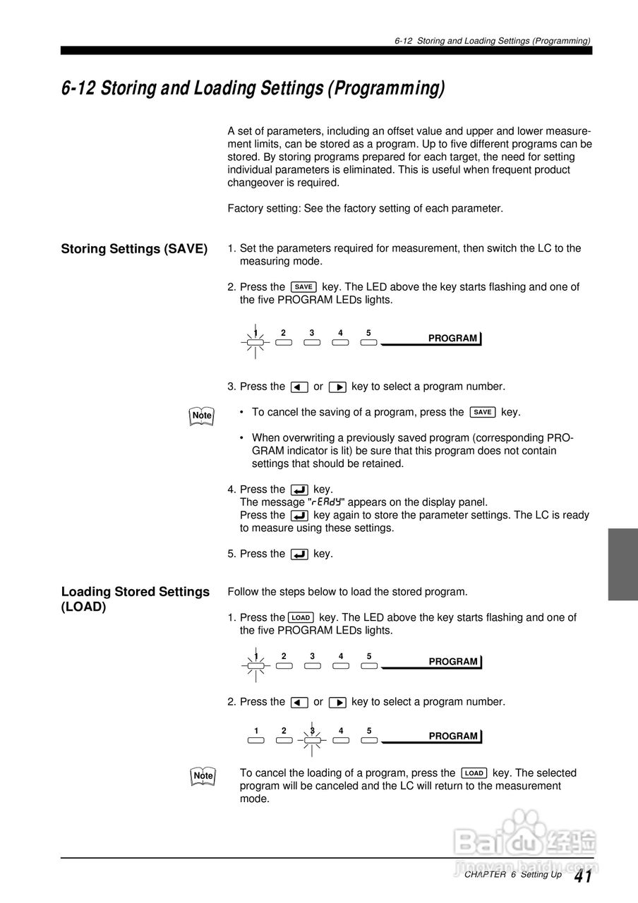 基恩士LC 系列類比感測器控制器说明书:[5]