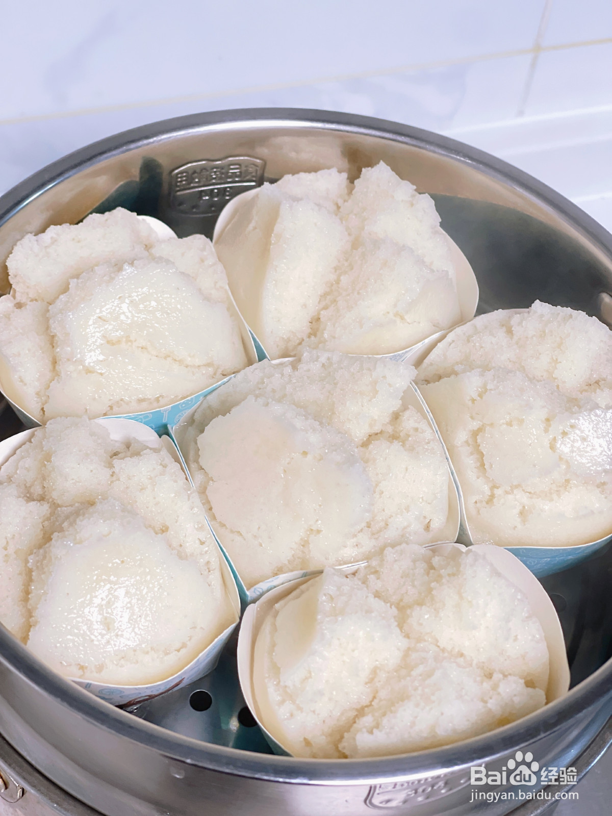 酒酿米糕开花发糕的做法