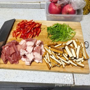 香干炒肉的做法