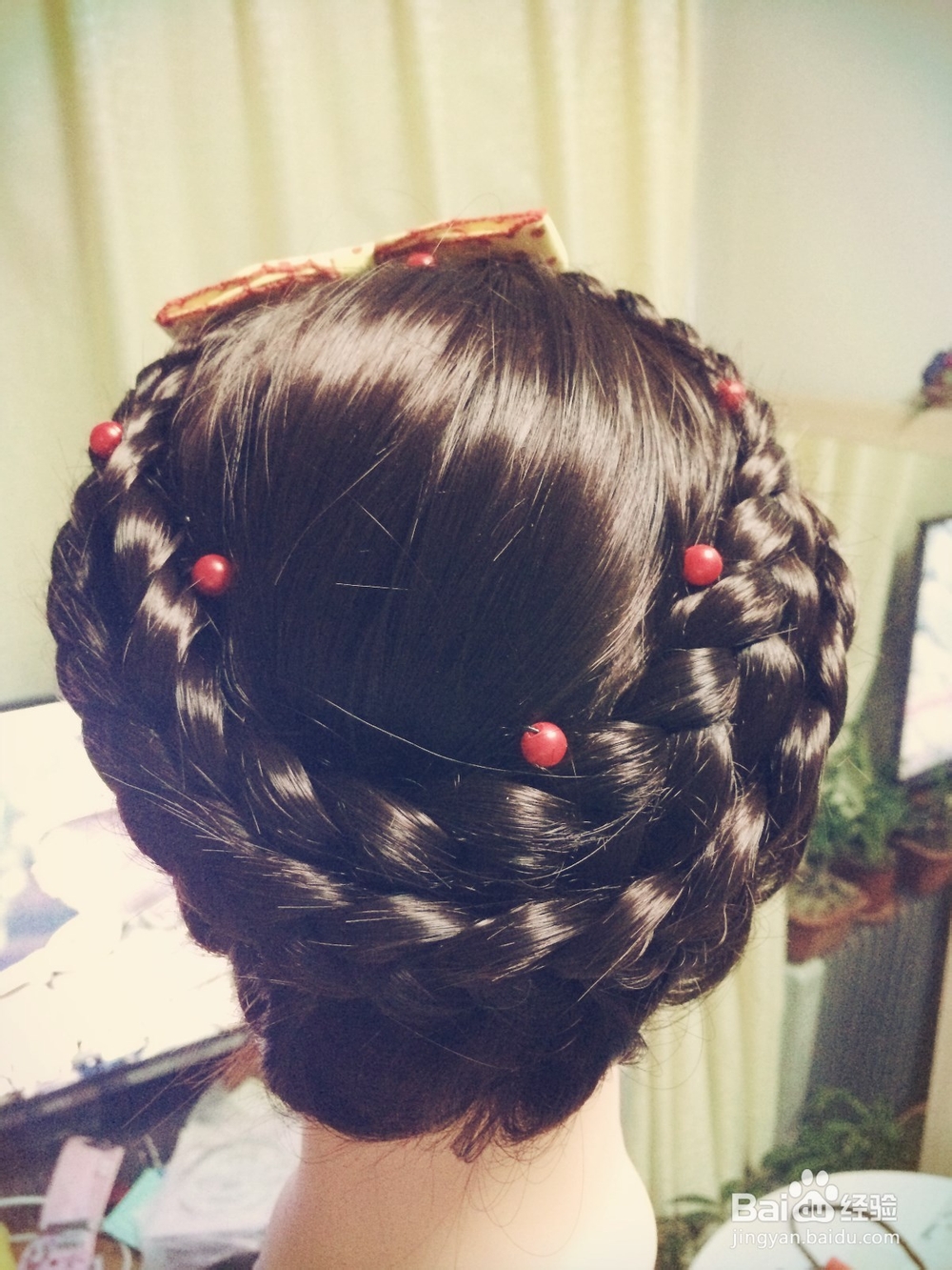 韩式沙滩阳光盘发~