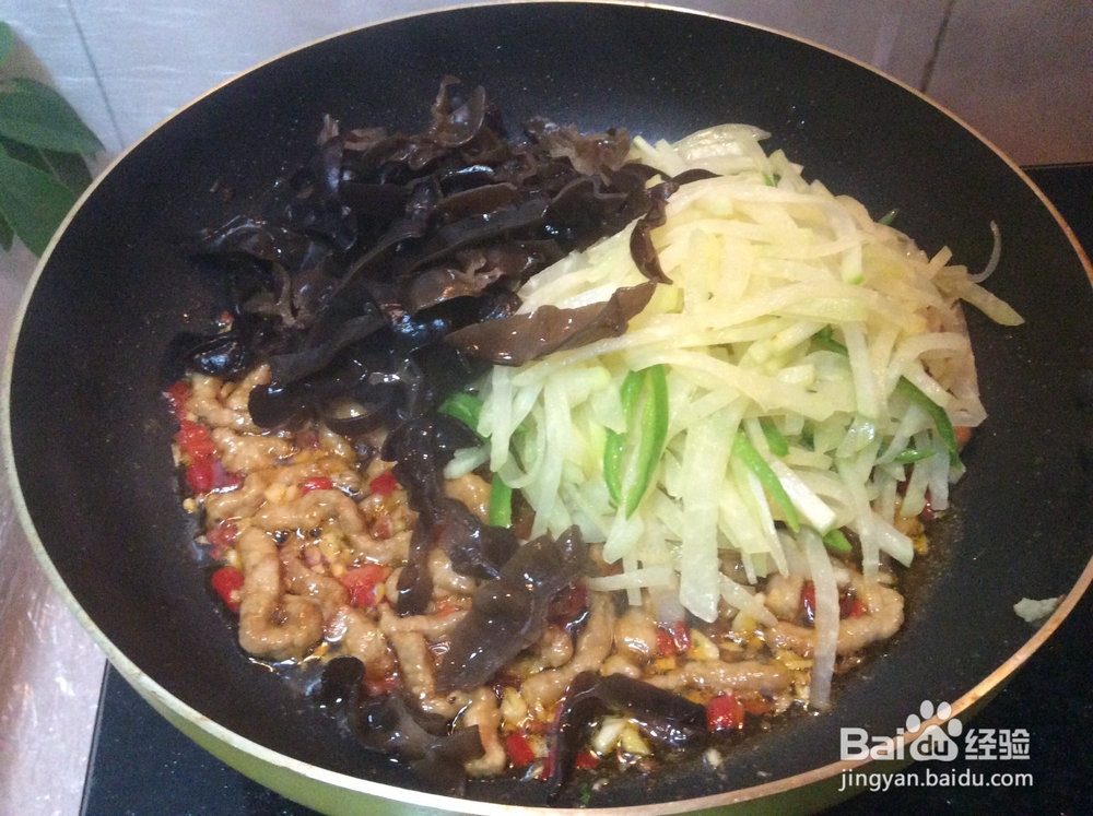 苤蓝鱼香肉丝的做法