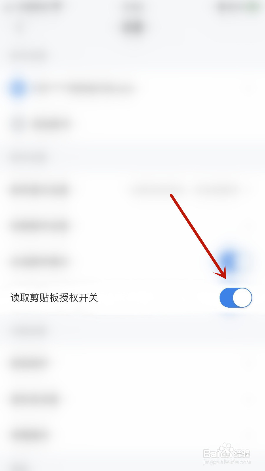 如何启用Airmail读取剪贴板授权开关