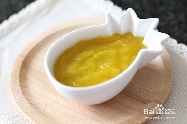 6个月宝宝辅食菜泥之南瓜泥