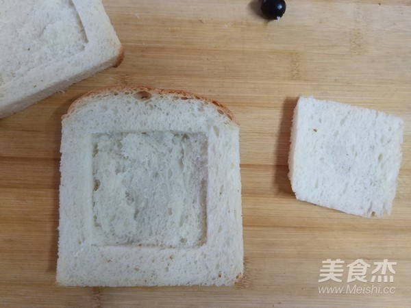 太阳蛋吐司的做法