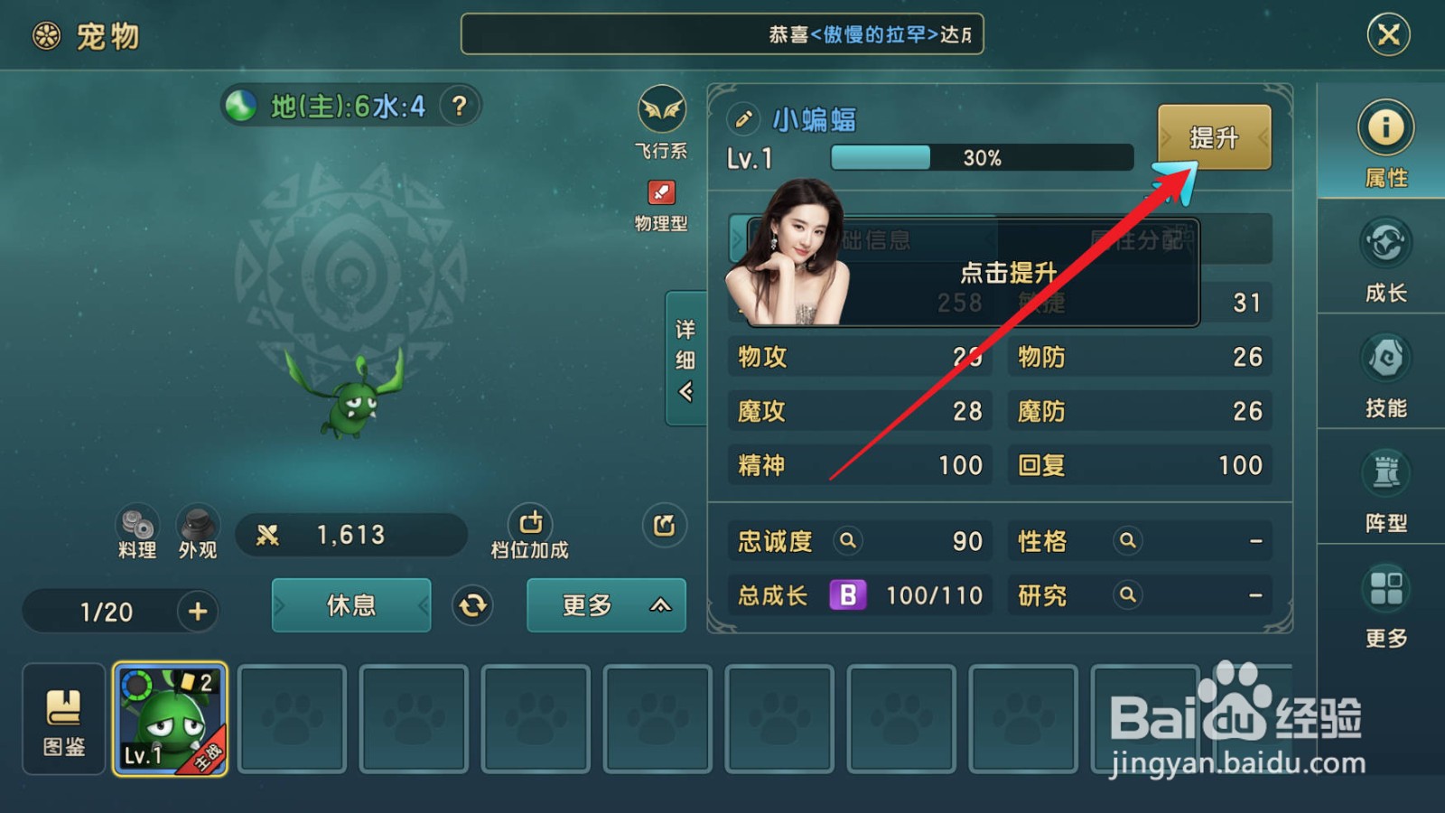 魔力宝贝复兴怎么提升宠物实力