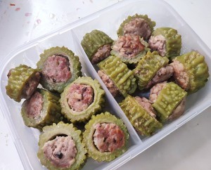 健康养生佳品客家酿苦瓜的做法
