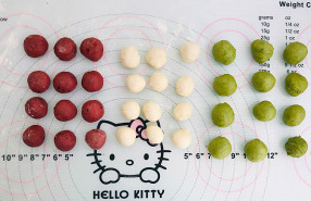 怎样制作超级可爱的小西瓜面包步骤