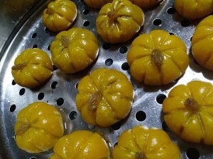 养生食补小小南瓜饼的做法