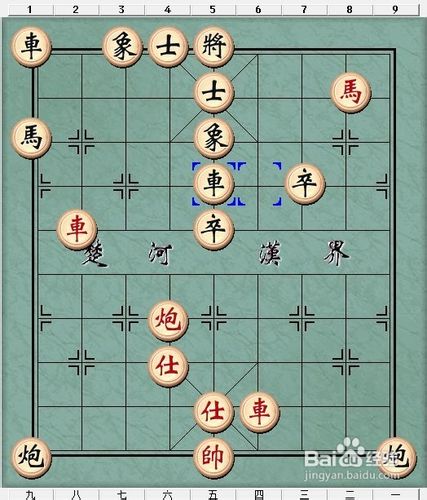 中国象棋杀法——钓鱼马