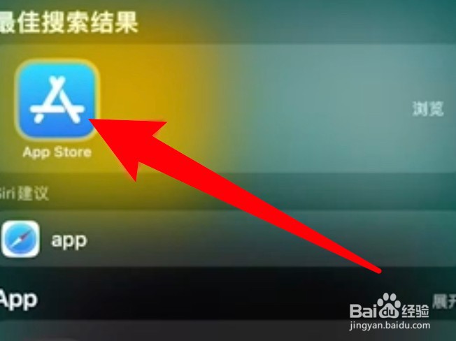 苹果手机的应用商店是哪个图标