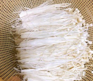 油泼金针菇怎么做