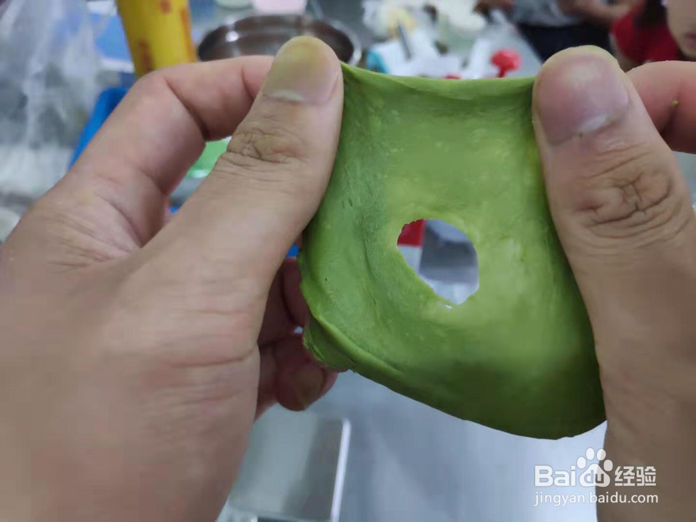 香浓的抹茶蜜豆奶酪馅