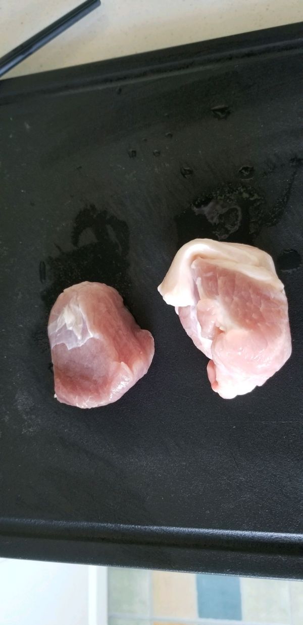 蒜薹土豆洋葱溜肉片