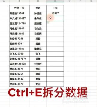 Excel中CTRL键有哪些快捷方法