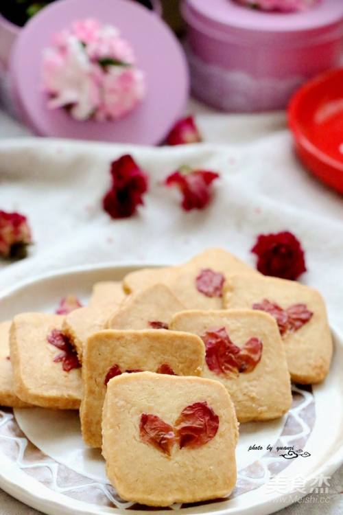 玫瑰花饼干的做法 百度经验