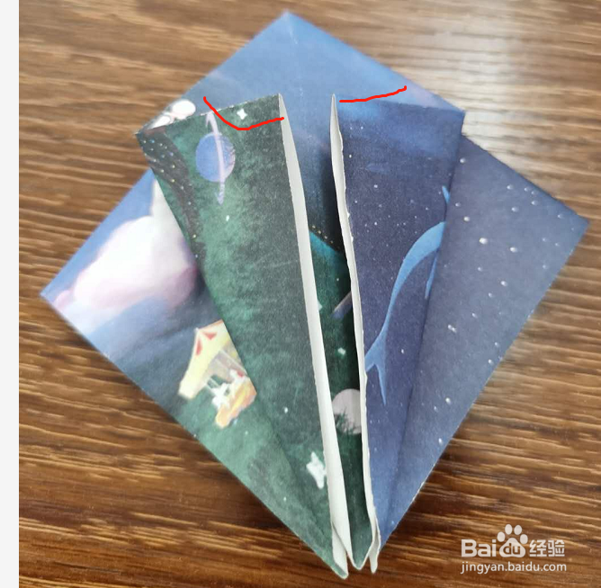 千纸鹤折纸步骤图