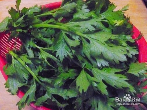 【芹菜叶子的十种吃法之二】芝香芹叶
