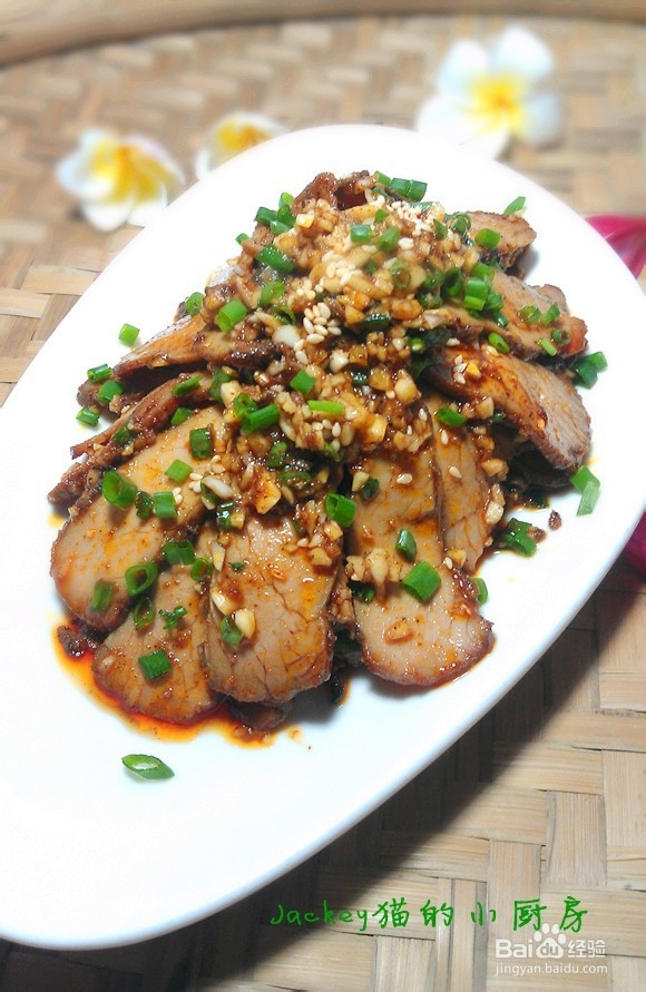 蒜拌烤肉怎么做