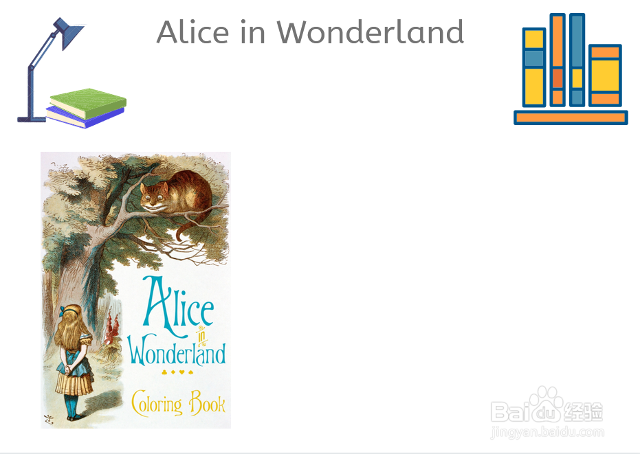 爱丽丝梦游仙境手抄报英文