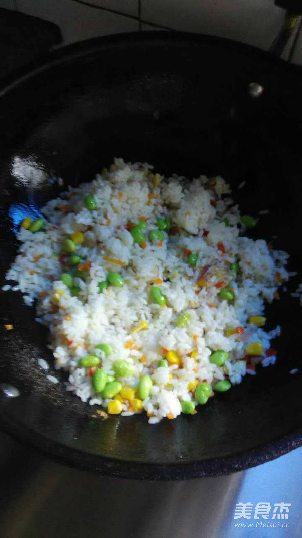 咖喱炒饭的做法