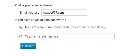 如何让你的网站被alexa收录