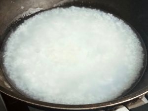 肉丝三蛋粥的做法