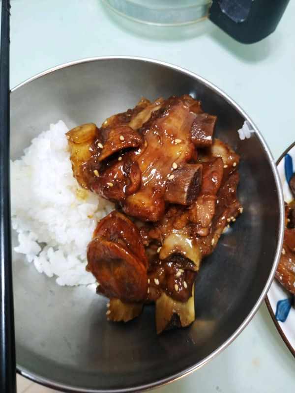 杏干酸梅小排骨