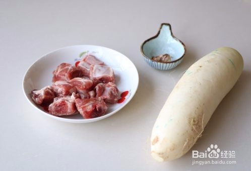 排骨炖白萝卜家常版做法教程图解