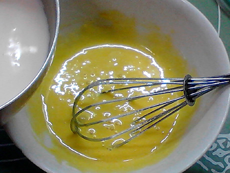 卡仕达爆浆麻糬