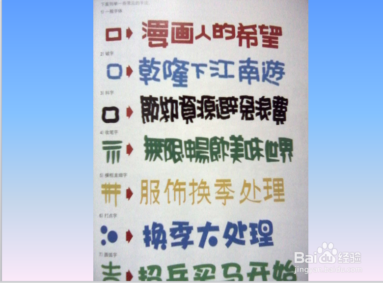 怎样才能写好POP字体