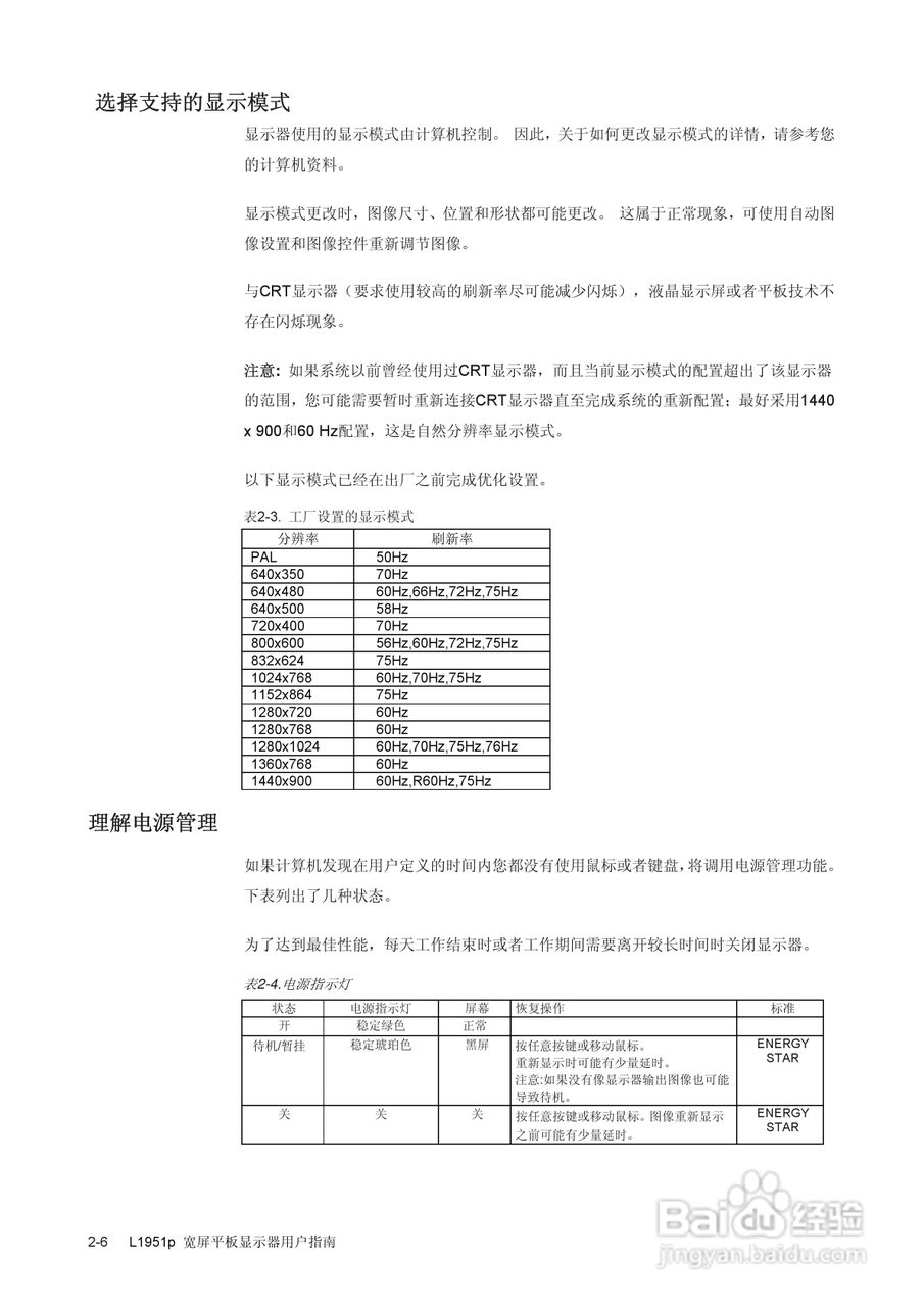 联想L1951pwD液晶显示器使用说明书:[2]