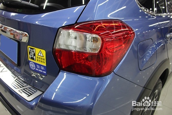 斯巴鲁全车漆面美容镀晶详解