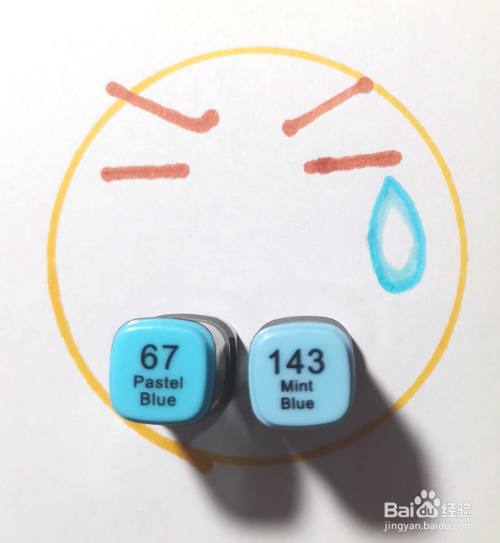 画一个流汗的表情包