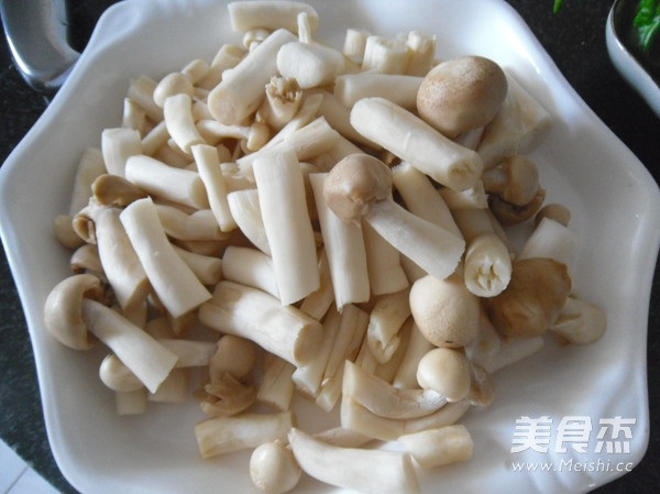 彩椒海鲜菇的做法