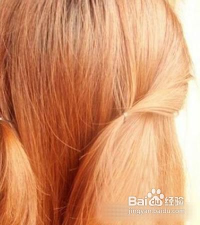 甜美优雅简单的盘发发型教程