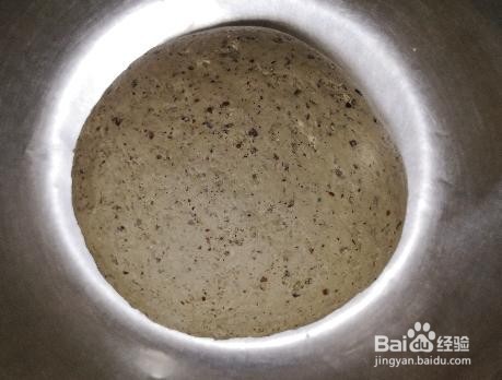 黑芝麻牛奶馒头