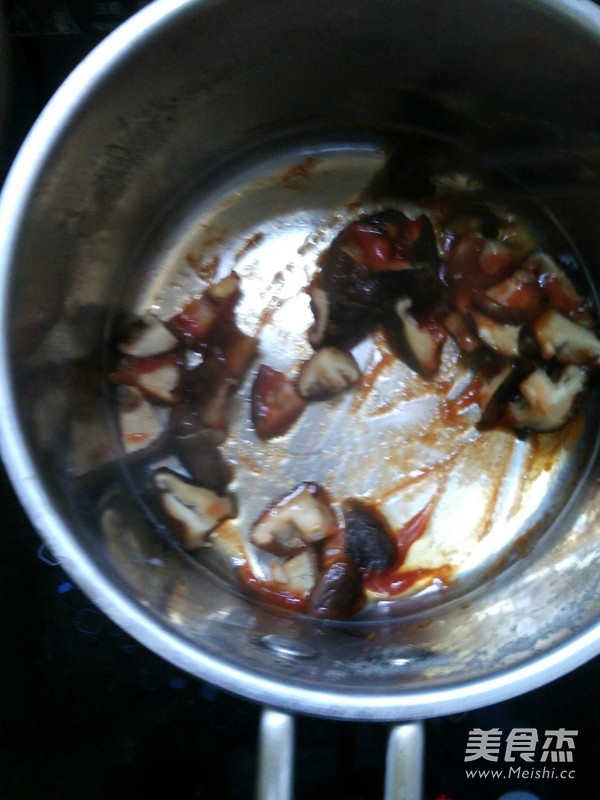 香菇番茄意大利面