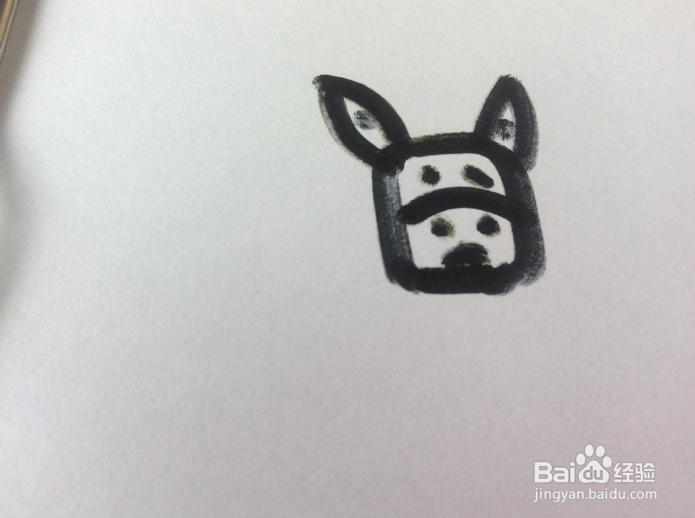 如何画小毛驴,小毛驴的简笔画如何画?