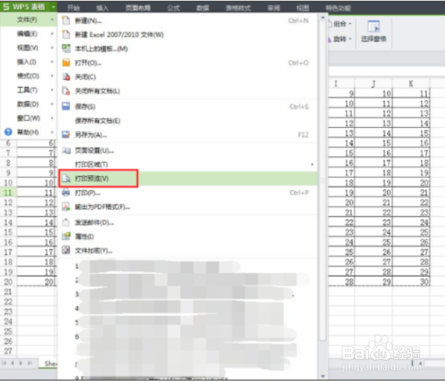 Wps打印区域怎么设置
