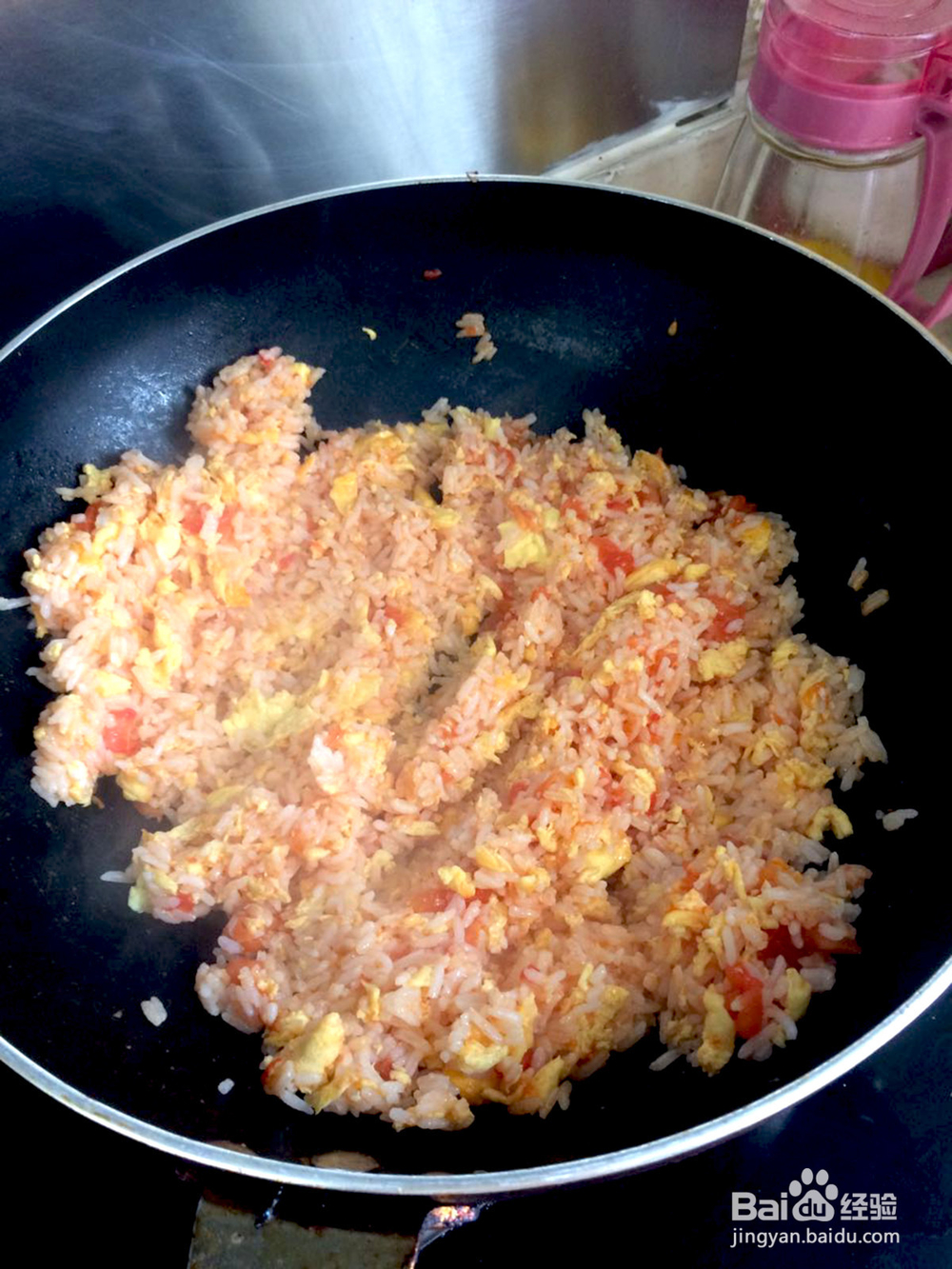黄金番茄蛋炒饭怎么做