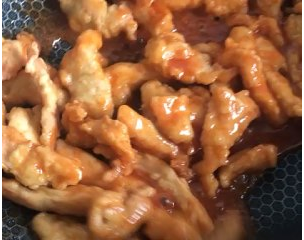 糖醋里脊（鸡肉版）