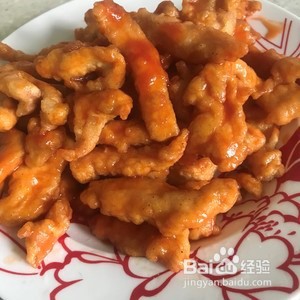 糖醋里脊（鸡肉版）